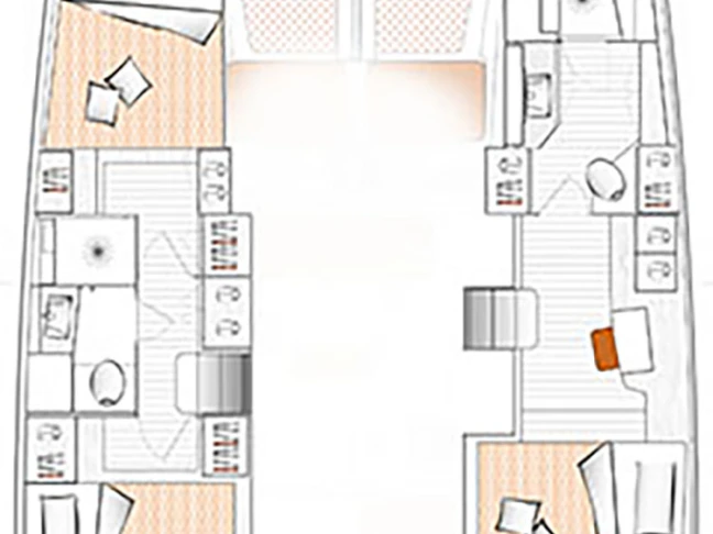 Location Catamaran à Néa Péramos - Excess Excess 11