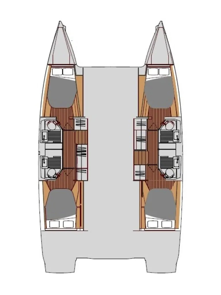 Louer Catamaran avec ou sans skipper Fountaine Pajot à Ðuraševići