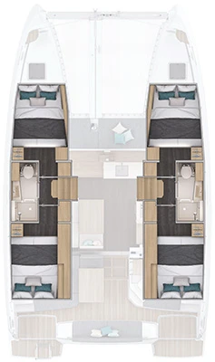 Lagoon Lagoon 38 a louer à Néa Péramos