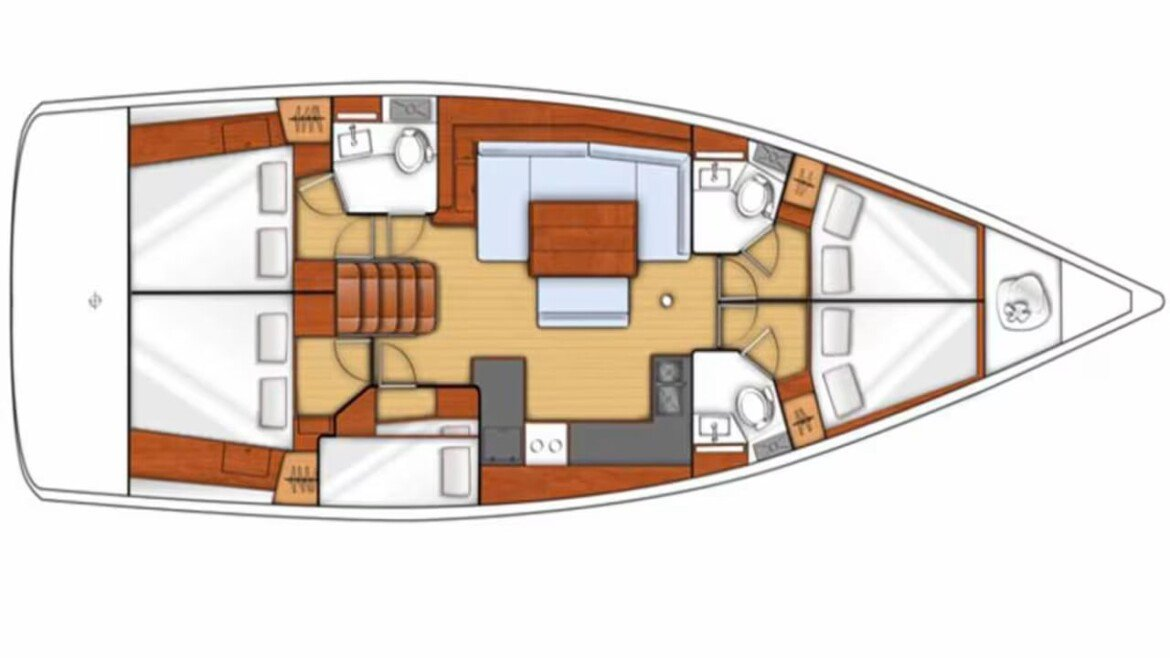 Location Voilier à Ávdira - Bénéteau Oceanis 48