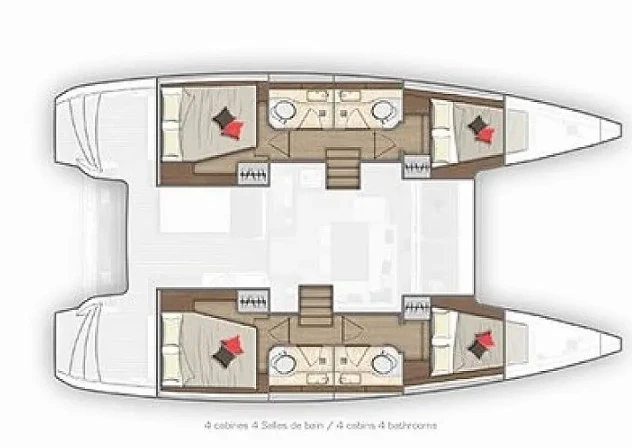 Location bateau Lagoon Lagoon 40 à Préveza sur Samboat
