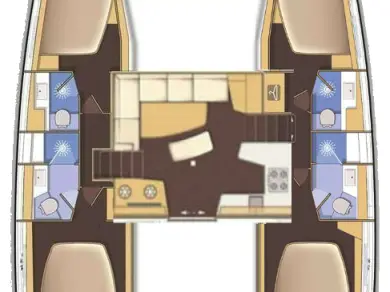 Location bateau Néa Péramos pas cher Lagoon 42