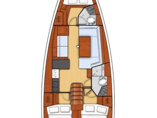 Bénéteau Oceanis 41.1 a louer à Préveza