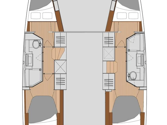 Location Catamaran Fountaine Pajot avec permis