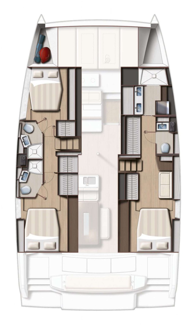 Location Catamaran à Marsh Harbour - Bali Bali 4.6