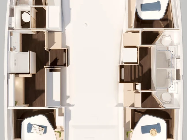 Louez un Fountaine Pajot Fountaine Pajot FP 44 Maestro - 3 cab. à Frenchtown