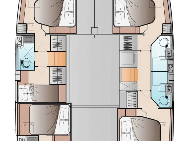 Louer Catamaran avec ou sans skipper Fountaine Pajot à Frenchtown