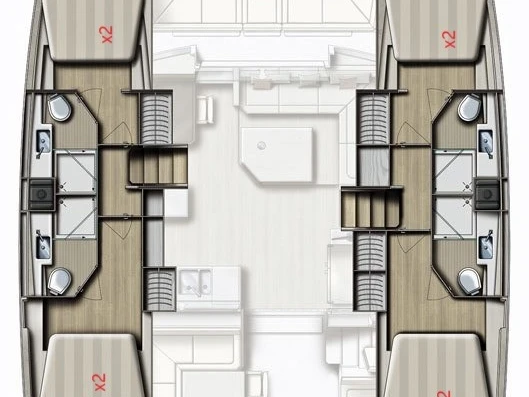 Catamaran à louer à Corazón de Jesús Island au meilleur prix