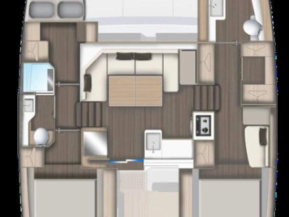 Louez un Aventura Aventura 37 - 3 cab. à Pirovac