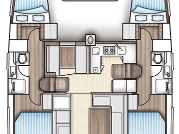 Louez un Nautitech Nautitech 40 à Punat