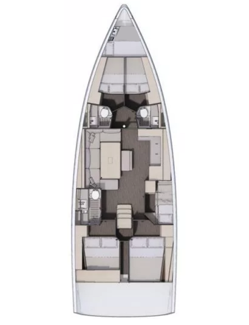 Location bateau Dénia pas cher Dufour 470