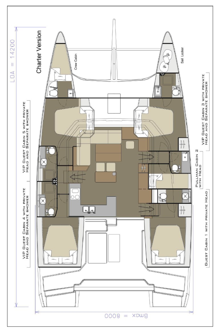 Location bateau Dufour Dufour Catamarans 48 Sail à Ibiza (Ville) sur Samboat