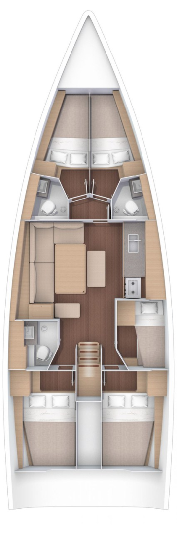 Louez un Dufour Dufour 460 Grand Large à Préveza