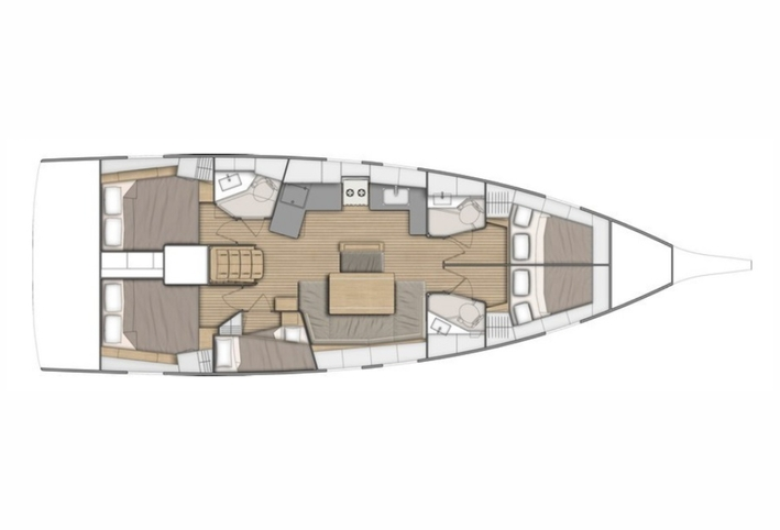 Location bateau Göcek pas cher Oceanis 46.1