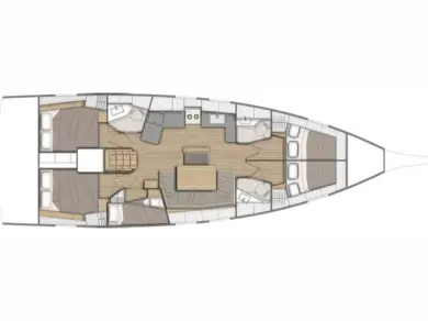 Location bateau Göcek pas cher Oceanis 46.1