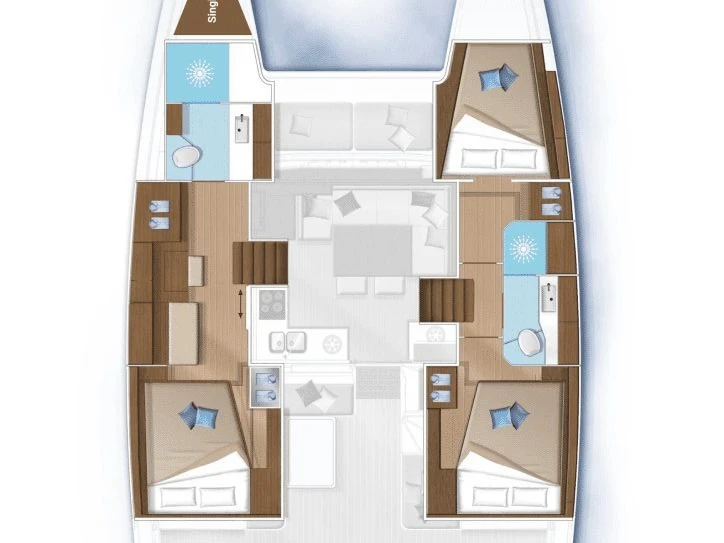 Location à Road Town - Lagoon Lagoon 40 sur SamBoat