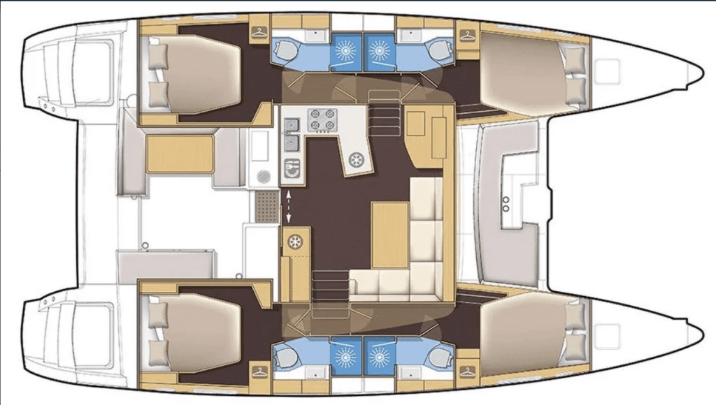 Louer Catamaran avec ou sans skipper Lagoon à Saint-George