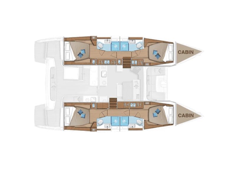 Lagoon Lagoon 46 a louer à Saint-George