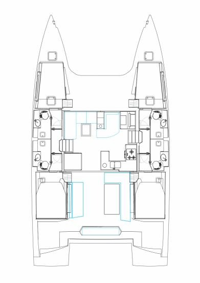 Location bateau Road Town pas cher Nautitech 46 Fly