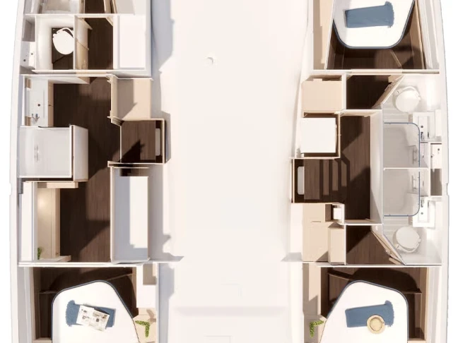 Fountaine Pajot Fountaine Pajot FP 44 Maestro - 3 cab. a louer à Saint-Raphaël