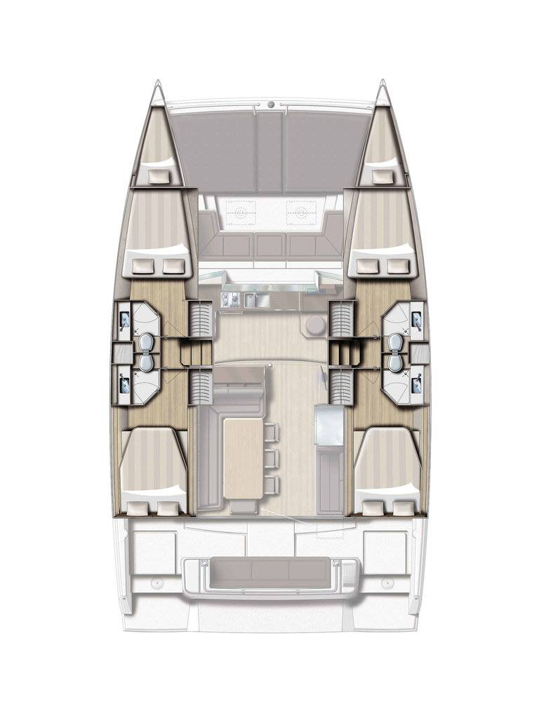 Location bateau Bali Bali 4.3 à Capo d'Orlando sur Samboat