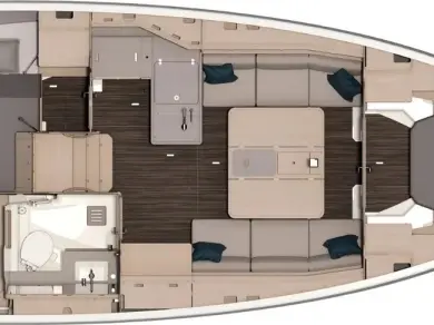 Dufour Dufour 37 a louer à Palerme