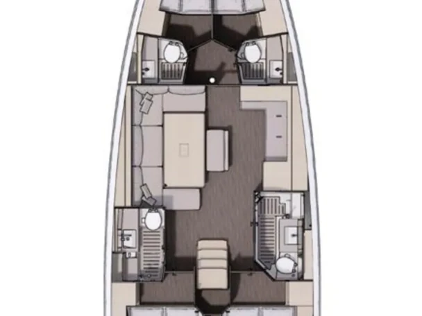 Dufour Dufour 470 a louer à Cagliari