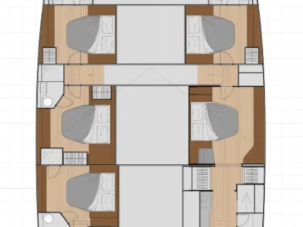 Location Catamaran à Palerme - Fountaine Pajot Fountaine Pajot Samana 59 - 5 + 2 cab.