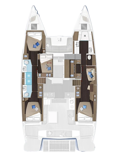 Location à Pula - Lagoon Lagoon 51 sur SamBoat