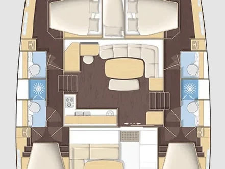 Catamaran à louer à Dème de Vólos au meilleur prix