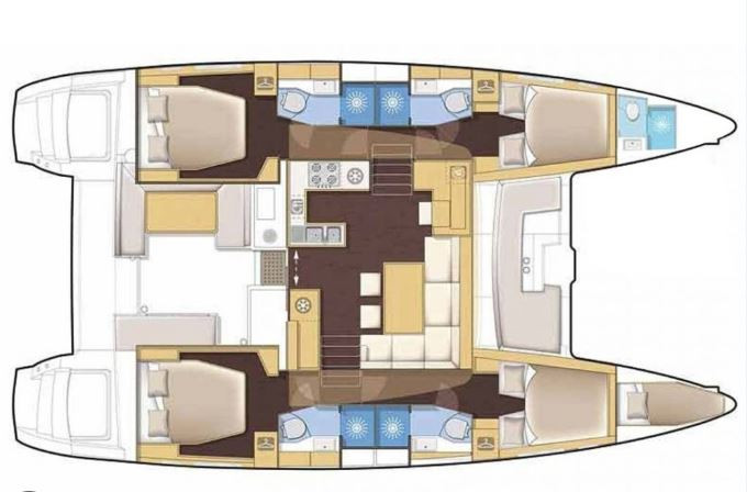 Louez un Lagoon Lagoon 46 à Lávrio