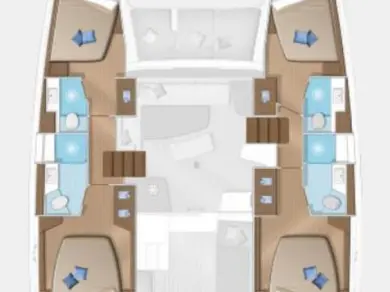 Location bateau Lagoon Lagoon 42 à Göcek sur Samboat