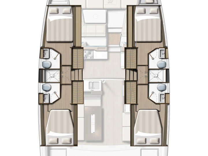 Location bateau Seget Donji pas cher Bali 4.2