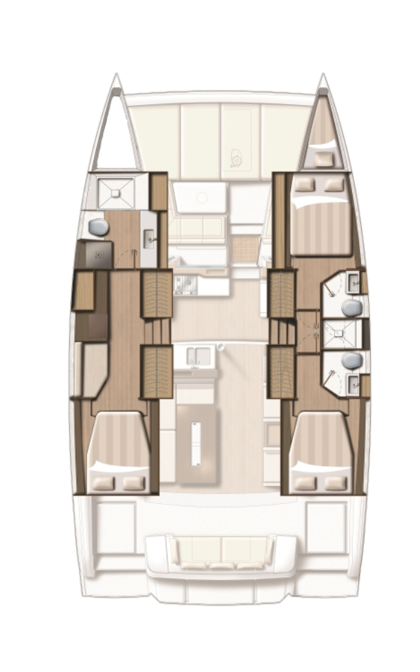 Location bateau Bali Bali 4.2 à Göcek sur Samboat