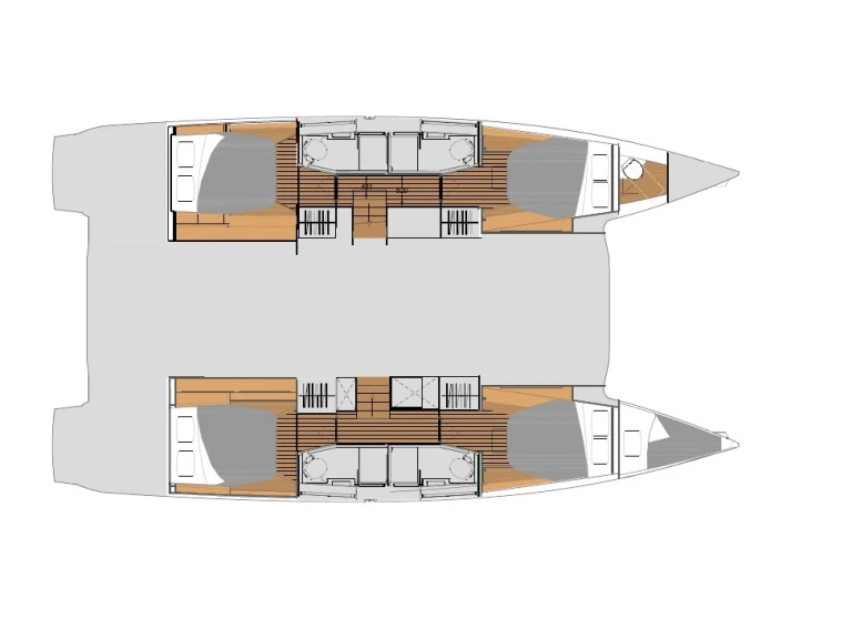 Location Catamaran Fountaine Pajot avec permis