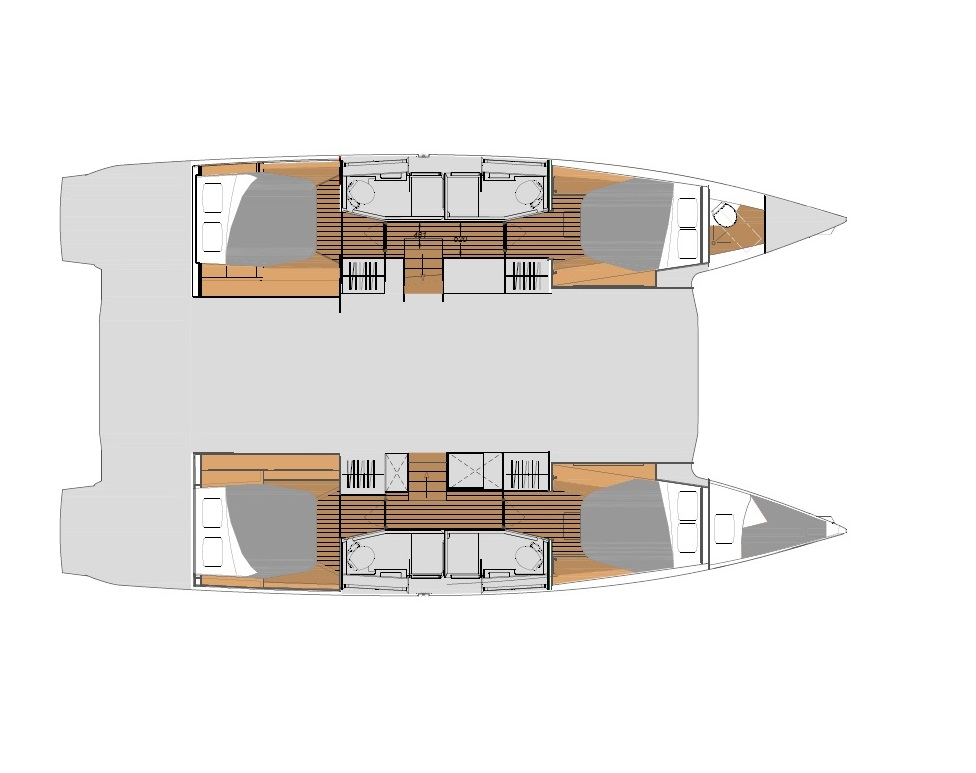 Location Catamaran Fountaine Pajot avec permis