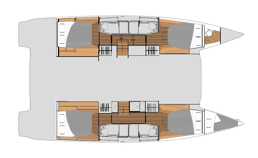 Fountaine Pajot Elba 45 a louer à Seget Donji