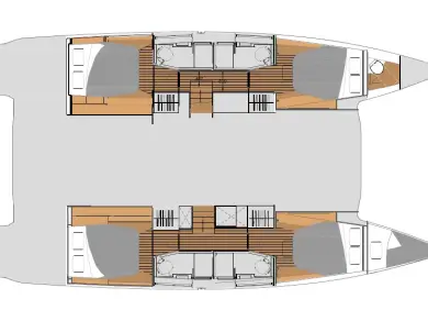Fountaine Pajot Elba 45 a louer à Seget Donji