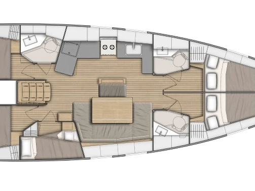 Location bateau Split pas cher Oceanis 46.1