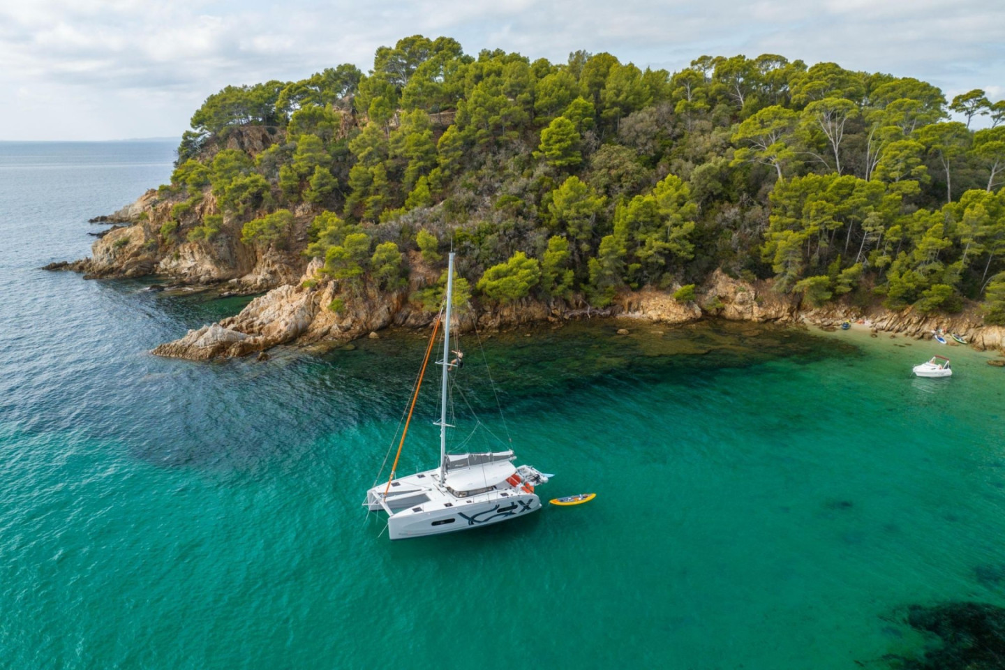 Bénéteau Excess 11 eco solar catamaran charter in Marseille, France