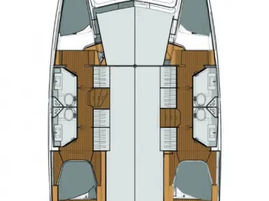 Location bateau Fountaine Pajot Lucia 40 à Murter-Kornati sur Samboat