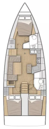 Location à Biograd na Moru - Bénéteau Oceanis 40.1 Electric sur SamBoat