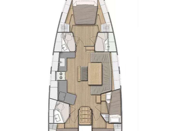 Louez un Bénéteau Oceanis 46.1 à Álimos