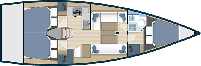 More Boats More 40 a louer à Biograd na Moru
