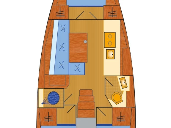 Location Voilier Bénéteau avec permis