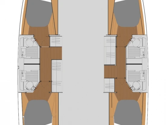 Location Catamaran Fountaine Pajot avec permis