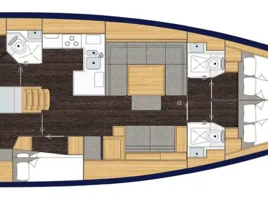 Location bateau Bavaria Bavaria C50 à Split sur Samboat