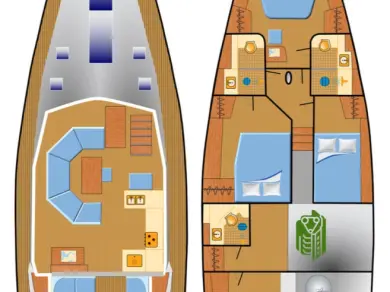 Location à Can Pastilla - Hanse Moody 54 DS sur SamBoat