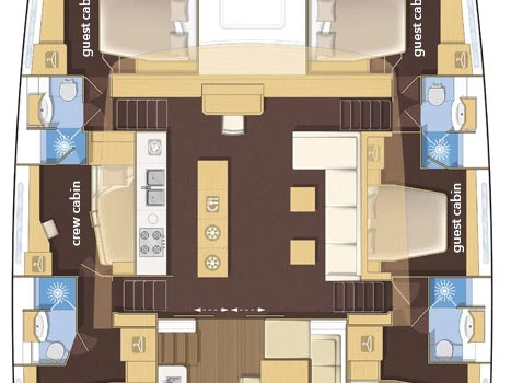 Lagoon Lagoon 620 a louer à Split