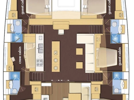 Location à Split - Lagoon Lagoon 620 sur SamBoat